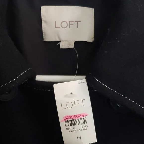 Loft Short Pea Coat - Picture 2 of 4